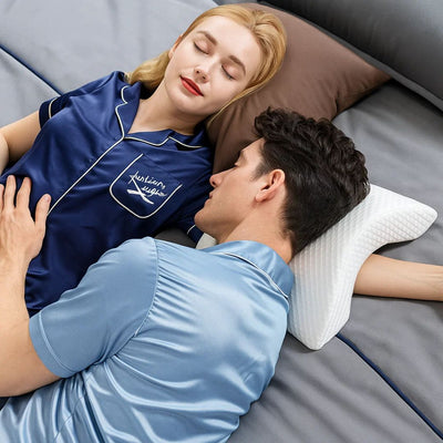 AlignRest | Orthopaedic Neck Support Pillow – Spine Relief & Posture Alignment – Contour Memory Foam – Pain-Free Deep Sleep Support