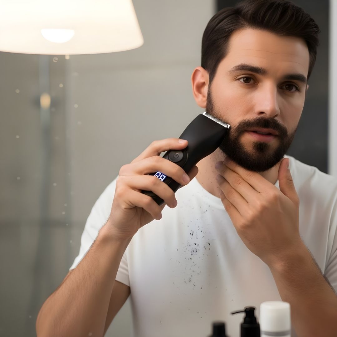 SkinGroom | Body Hair Trimmer – Waterproof – Ceramic Blade – Painless Cordless Grooming for Men – Smooth Results, No Nicks or Irritation