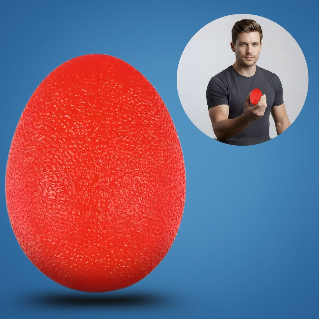 GripForce | Hand Strengthener Ball – Boosts Grip Strength – Soft Resistant Design – For Rehab & Pain Relief & Daily Use & Stress Relief Boost X