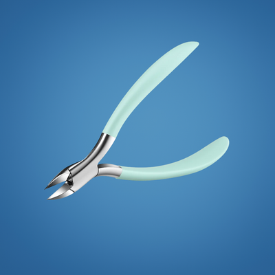 TrueTrim | Toenail Nipper – Precision for Thick & Ingrown Nails – Rust-Proof Stainless Steel Curved Blade + Magnetic Cover – Safe Grooming