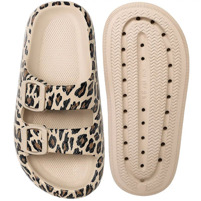 SoleEase | Women's Double Buckle Sandals – Adjustable Fit – Cushioned Footbed – Ideal for Beach & Casual Wear