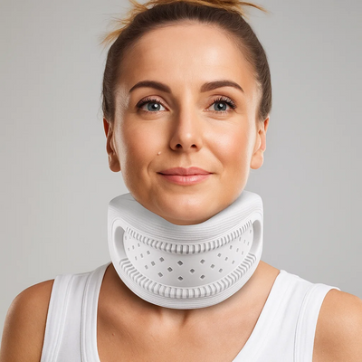CerviSoft | Soft Cervical Collar – Lightweight Neck Support Brace – Foam Cushioning Breathable Design – Pain Relief for Office & Sleep