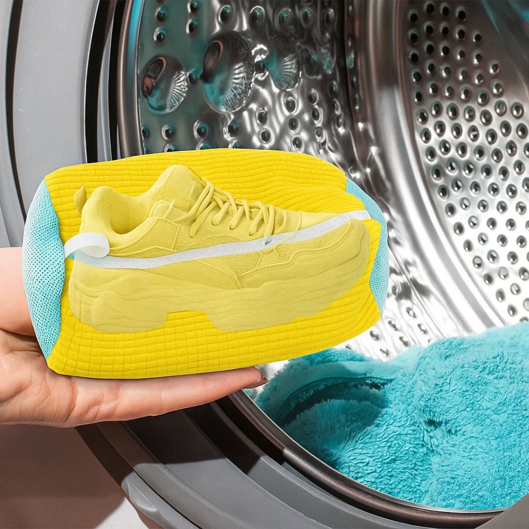ShoeGuard | Shoe Washing Machine Bag – Protective Cushioning – Mesh Fabric – Trainer Care