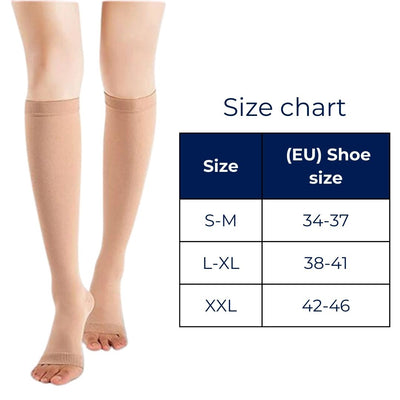 Orthopedic comfort compression stockings