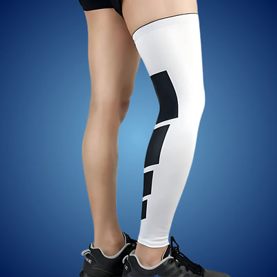 LegVital Full-Leg Compression Sleeve for Optimized Blood Circulation, Muscle Support, and Fast Recovery for Athletes and Versatile Use