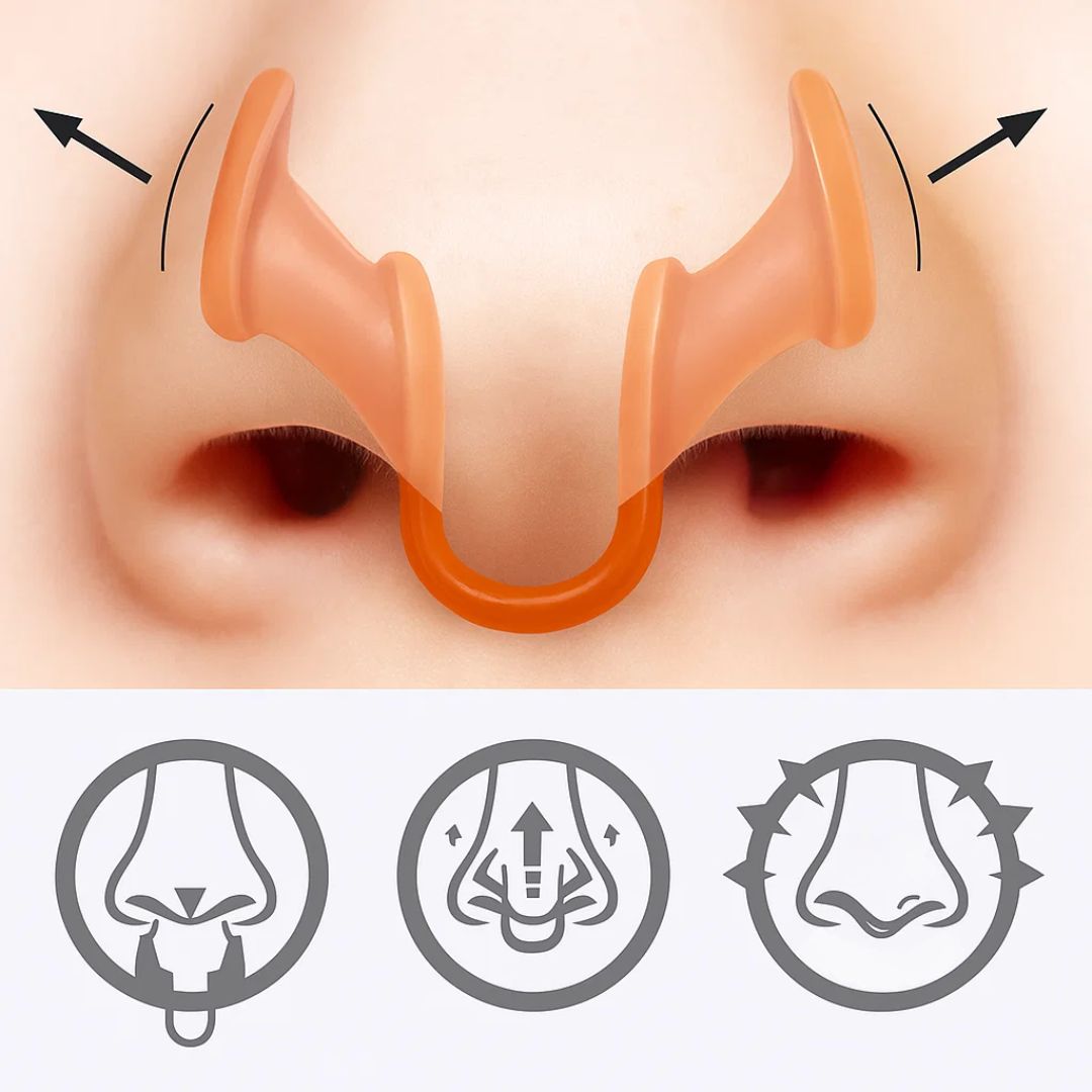 SilentEase | Anti-Snoring Nasal Dilator – Soft Silicone – Comfortable Fit – Adults Seeking Snore-Free Sleep – Better Rest Every Night