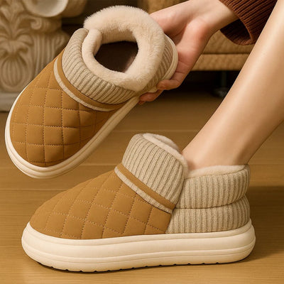 CozyStep | Plush Slipper Shoes – Non-Slip Grip – Thick Cushioned Sole – Indoor Comfort – Warm Supportive Fit for Cosy Relaxing Evenings