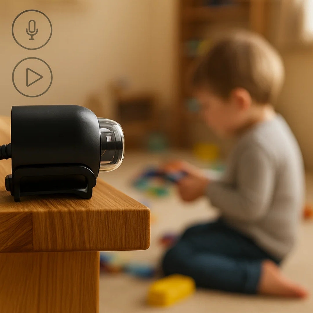 SecureView | WiFi Security Camera – Night Vision – Compact HD Unit – Instant Motion Alerts – Protect Your Family & Home 24/7 for Peace of Mind