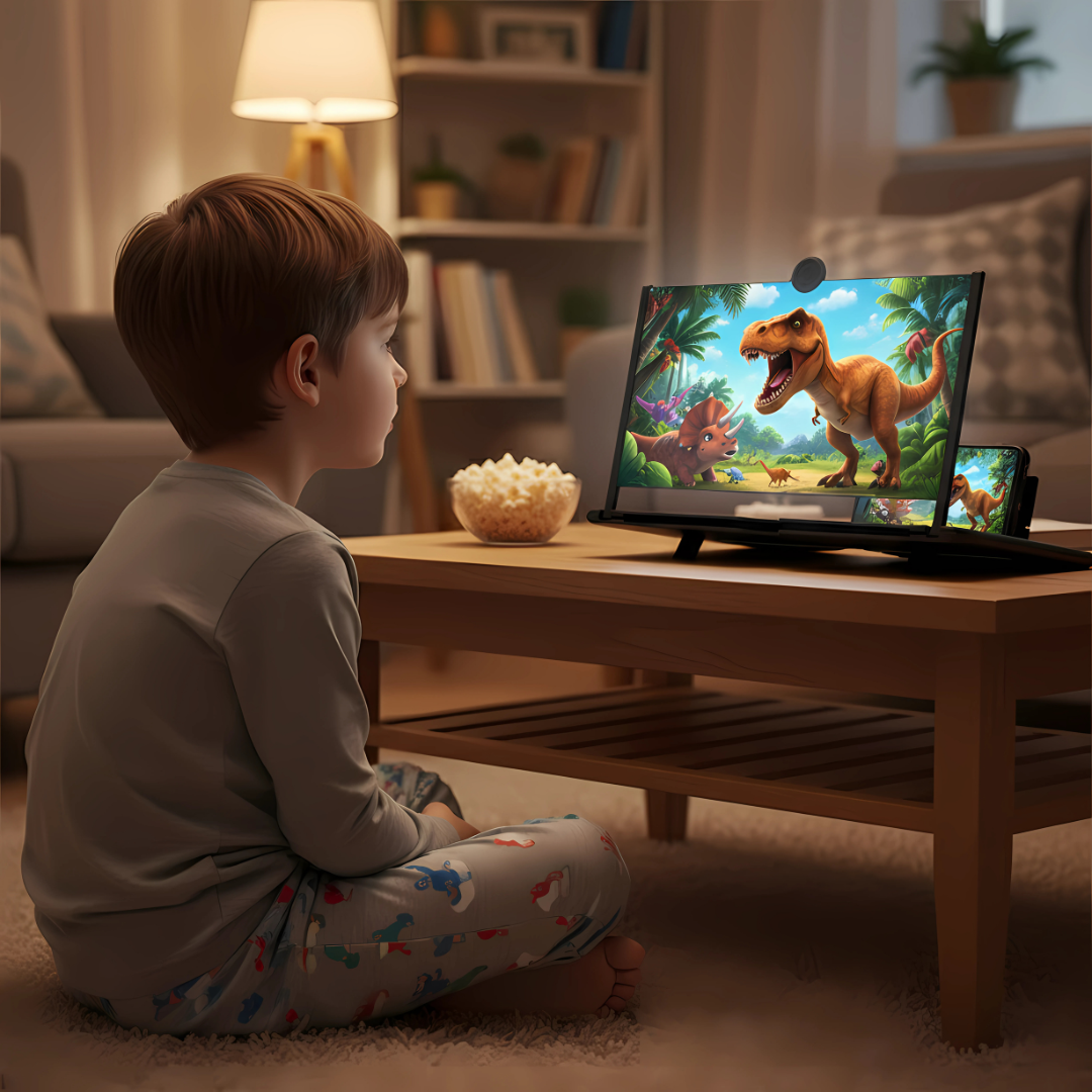 ClarityView | Screen Magnifier – Eye-Protection HD Fresnel Lens – Foldable Portable Design – Bigger Screen Comfort Anywhere