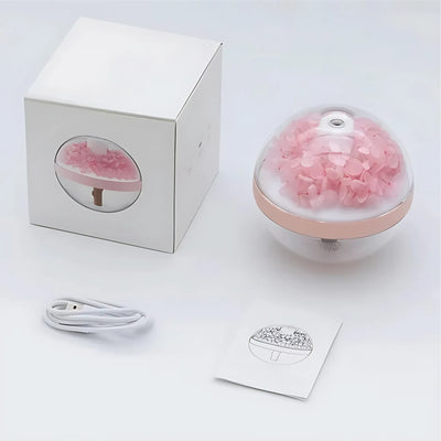 SereniGlow | Essential Oil Diffuser Humidifier – Ultrasonic Cool Mist – USB‑Rechargeable – LED Night Light for Bedroom & Nursery