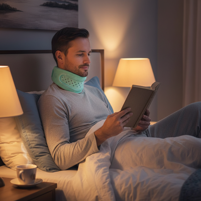 CerviSoft | Soft Cervical Collar – Lightweight Neck Support Brace – Foam Cushioning Breathable Design – Pain Relief for Office & Sleep