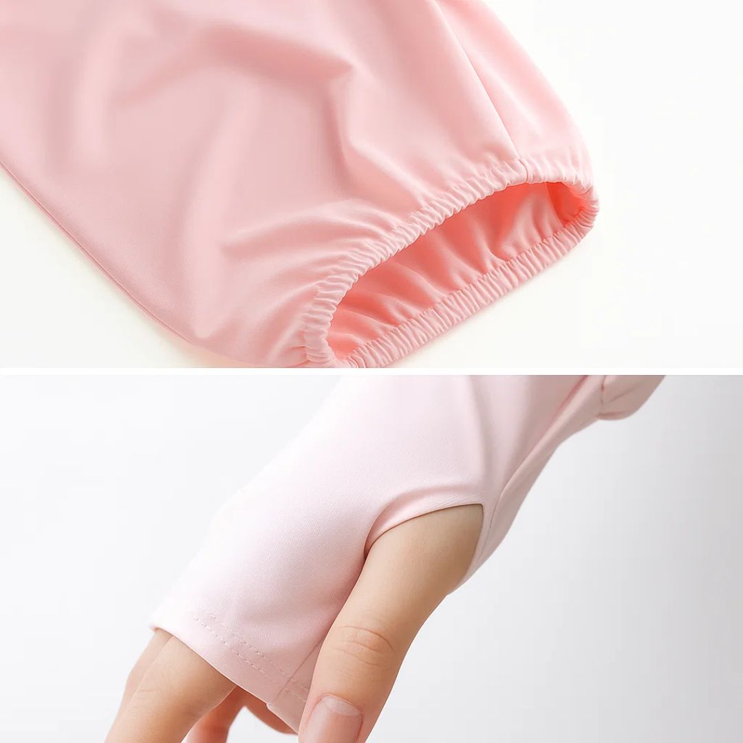 ShadeGuard | UV Arm Sleeves – Cooling Sun Protection – Breathable Anti-Slip Grip – Keeps Arms Cool Dry Comfortable – For Cycling Running