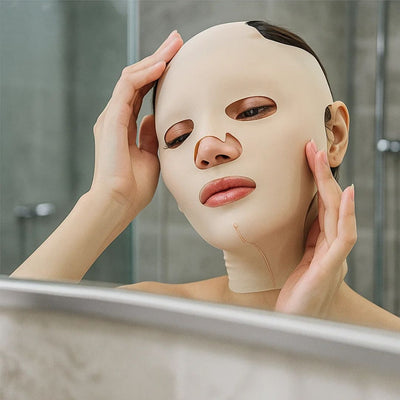FirmLift | Anti‑Wrinkle Face Lift Mask – Reusable Compression – Soft Ergonomic Fit – Overnight Firming & Tightening for Mature Skin