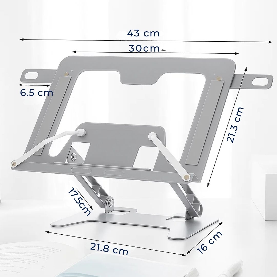 ReadEase | Adjustable Reading Stand – Ergonomic Neck-Relief – Foldable Compact Design – For Home, Office & Desk Comfort