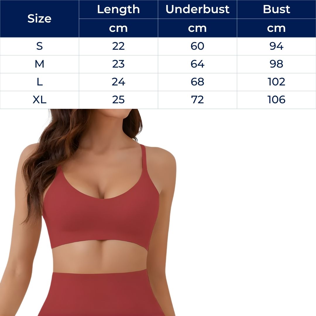 SmoothLift | Seamless Wireless Bra – No Wire Lift Support – Removable Pads – Breathable Smooth Fit for Women Seeking All-Day Comfort