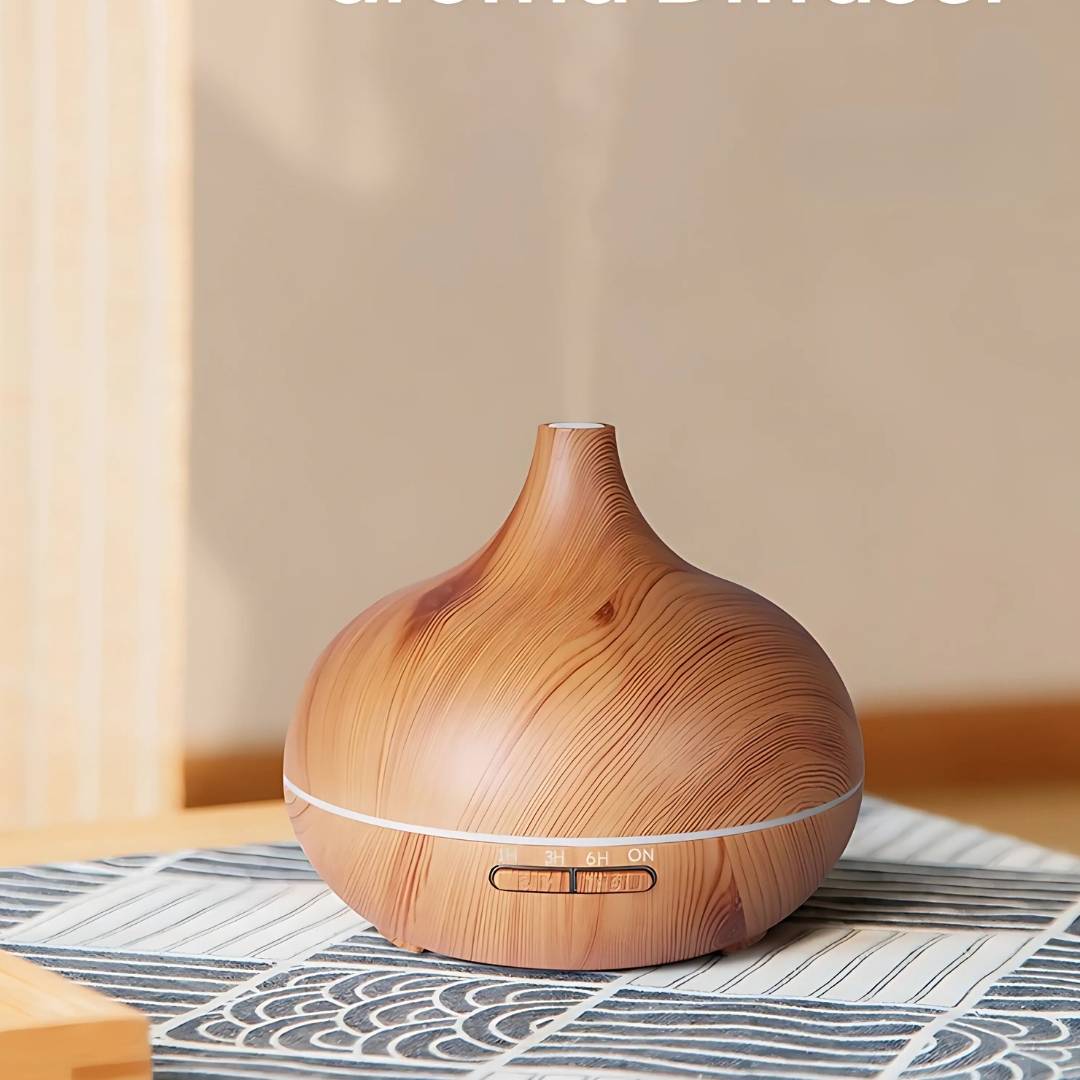 ZenAir Essential Oil Diffuser and Humidifier for Aromatherapy | Air Purification and Moisturised Comfort – Ideal for Wellness and Relaxation