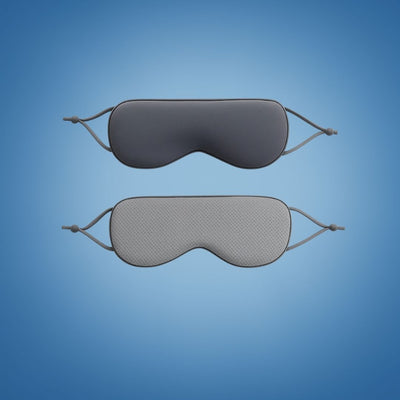 SleepFlex | Sleep Eye Mask – Dual-Temperature Warm and Cool Sides – Full-Coverage Blackout Design – For Travellers and Light-Sensitive Sleepers