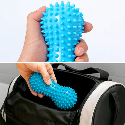 FlexiRelief | Peanut Massage Roller – Deep Tissue Muscle Relief – Firm Spiky Dual-Ball Design – Faster Recovery for Active Lifestyle