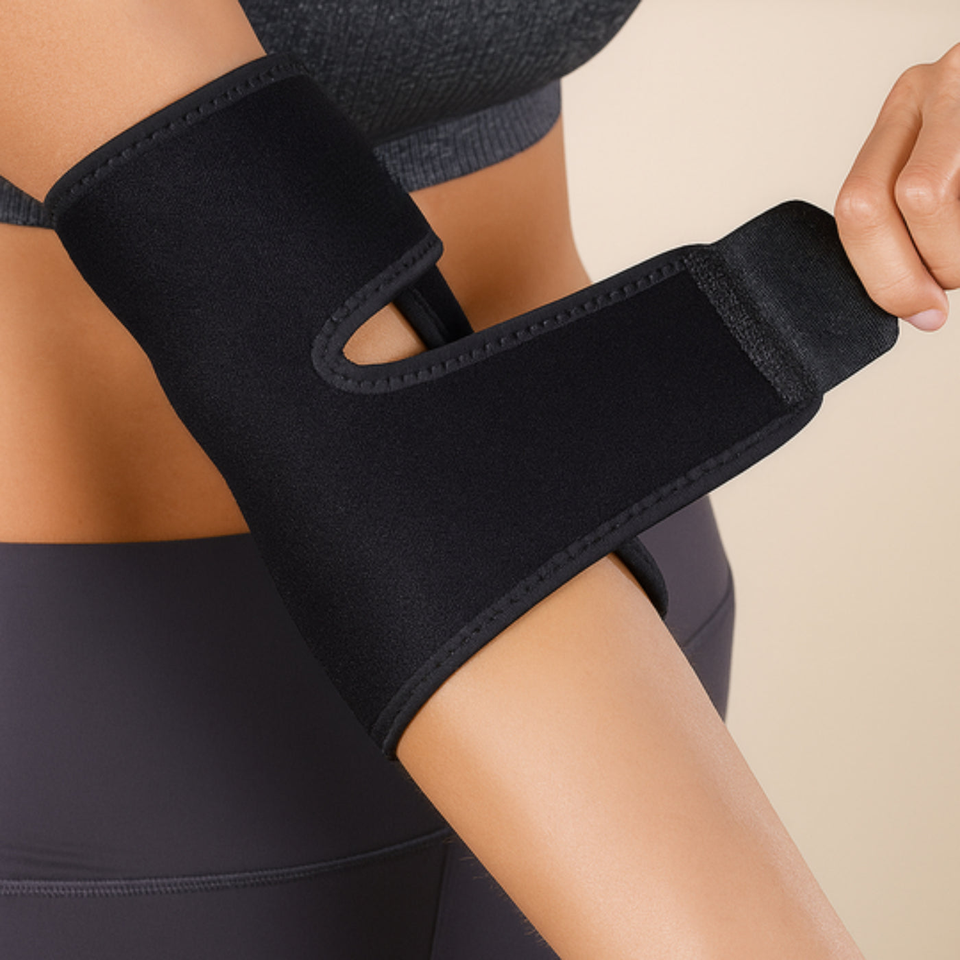 ElboFlex | Elbow Support Wrap – Adjustable Compression – Breathable Neoprene Strap – For Tennis Elbow & Daily Activities