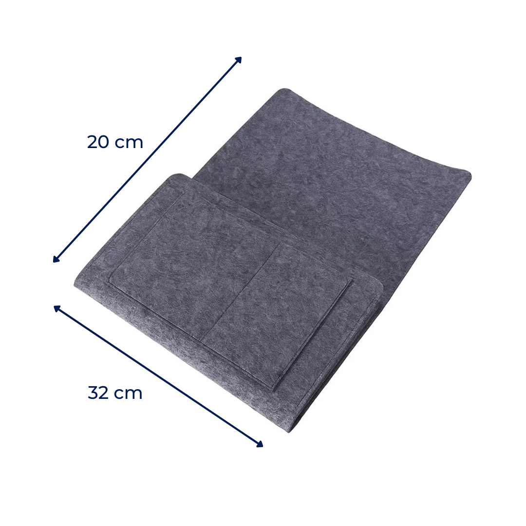 BedEase | Bedside Organiser Caddy – Essentials Within Reach – Thick Felt Durable Material – Save Space Stay Organised & Enjoy Nighttime Comfort