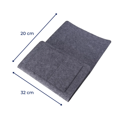 BedEase | Bedside Organiser Caddy – Essentials Within Reach – Thick Felt Durable Material – Save Space Stay Organised & Enjoy Nighttime Comfort