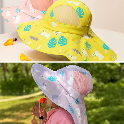 KidShade | Kids UV Sun Hat – UPF 50+ Full Coverage – Breathable Mesh Brim – Keeps Children Cool, Comfortable & Safe in the Sun Outdoors