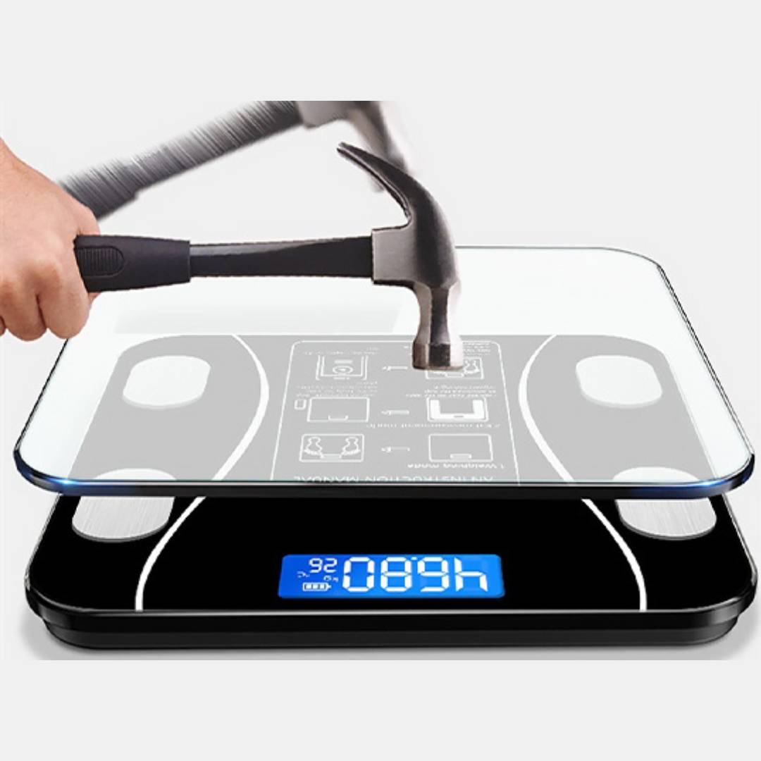 BodyMetrics Smart Body Composition Scale | BMI Fat Scale - Measures Weight - Calculates Body Fat - Tracks Fitness