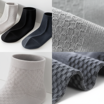 FreshStep | Men’s Bamboo Low-Cut Socks – Moisture-Wicking – Soft Elastic Fibre – Sweat-Free All-Day Comfort – Durable Odour Control