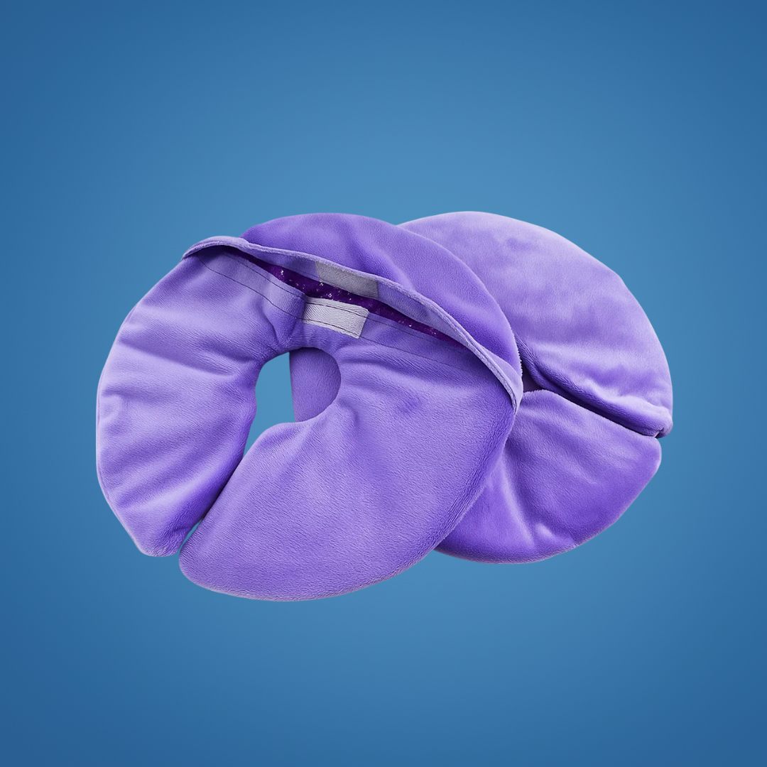 NurseEase | Breast Therapy Gel Pads – Engorgement Relief – Hot & Cold Contoured Gel Design – Comfort & Pain Relief for Nursing Mums