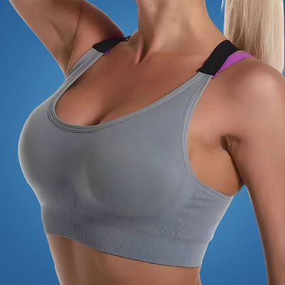 BounceBlock | High-Impact Sports Bra – Bounce Control Support – Quick-Dry Stretch Fabric – Reduces Bounce & Chafing for Intense Workouts