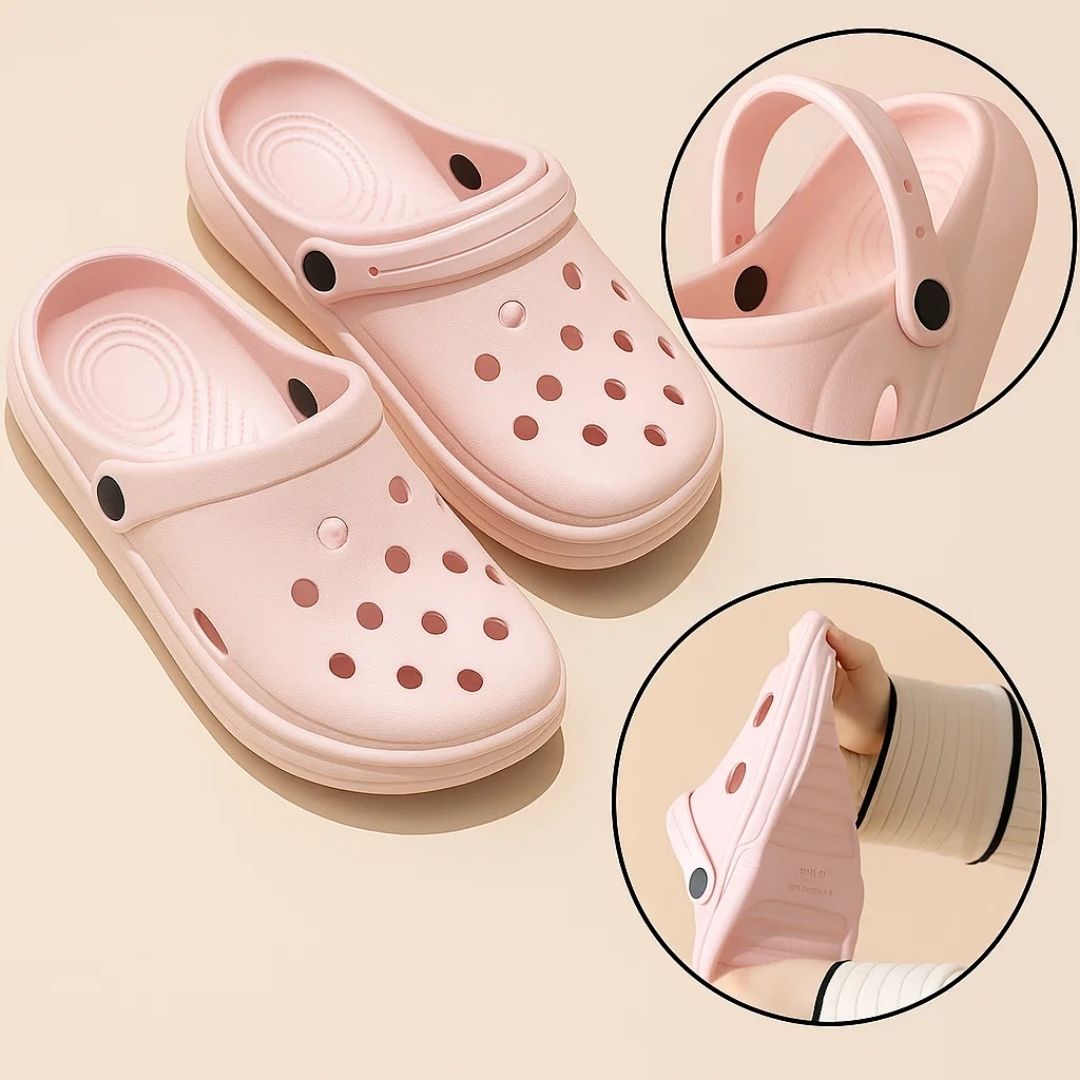 ShiftEase | Nursing Clogs – Slip-Resistant – Breathable EVA – Cushioned Comfort – Pain Relief for Nurses on Long Shifts