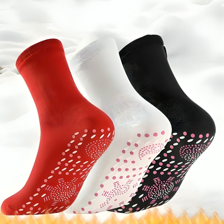 SlimTherm | Self-Heating Socks – Magnetic Therapy – Breathable Slimming Thermal Socks for Cold Feet Relief – Boosts Circulation & Comfort