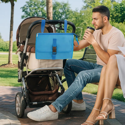 NappyEase | Portable Changing Mat – Waterproof – Foldable with Pockets – Easy Clean Comfort – Stress-Free Travel for Parents & Babies