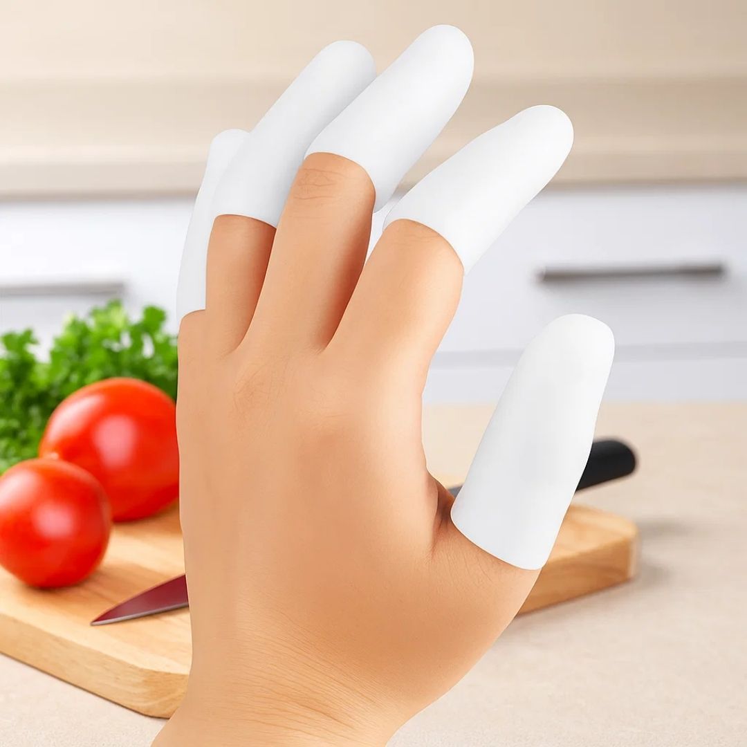 CornCushion | Silicone Toe and Finger Caps – Corn Relief – Soft Silicone Cushioning – Prevents Friction