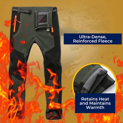 ArcticTrail Fleece Winter Pants for Women – Waterproof, Windproof, Durable, and Breathable for Hiking, Snowshoeing, and Winter Camping