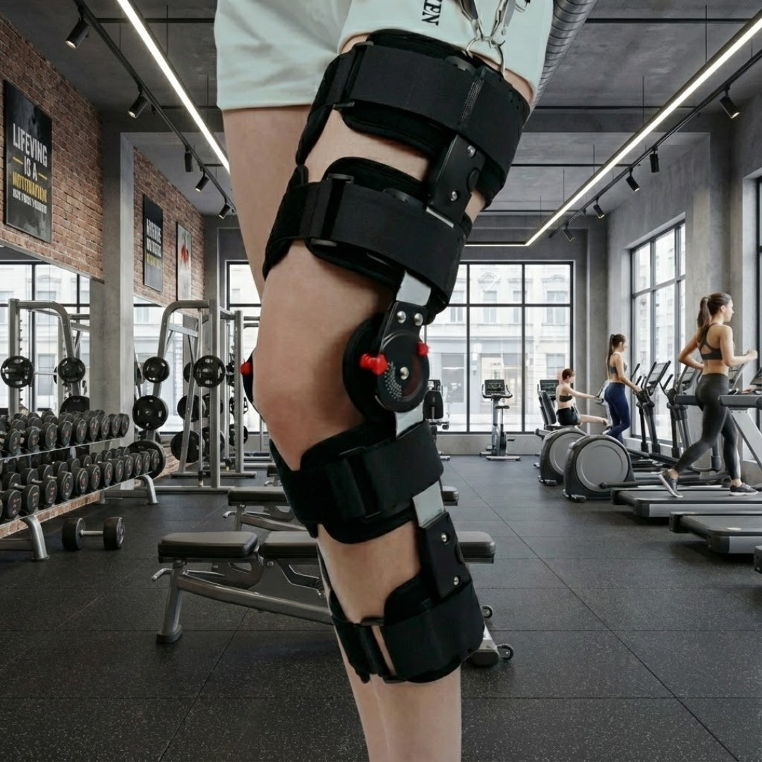 StabiliKnee | Knee Support Brace – Adjustable Leg Stabiliser – Cushioned Soft Fabric – Pain Relief Recovery And Everyday Movement