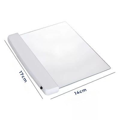 PageGlow | Flat LED Book Light – Glare‑Free Full‑Page Illumination – Slim Portable Design – Eye‑Care for Travellers & Bedtime Readers