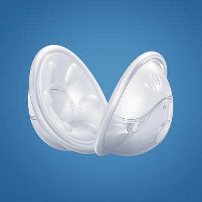 MamaGuard | Breastfeeding Leak Pads – Silicone Adhesion – Thin Reusable – Discreet Leak Protection – Washable Comfort For Nursing Mums