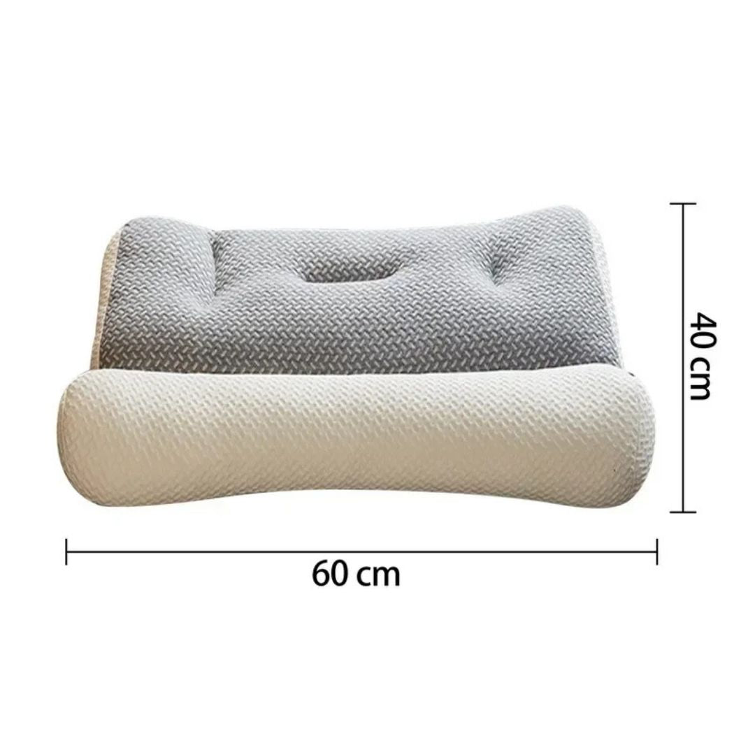 SpineEase | Orthopedic Neck Pillow – Pain Relief – Breathable Memory Foam – For Side Sleepers & All Sleep Positions