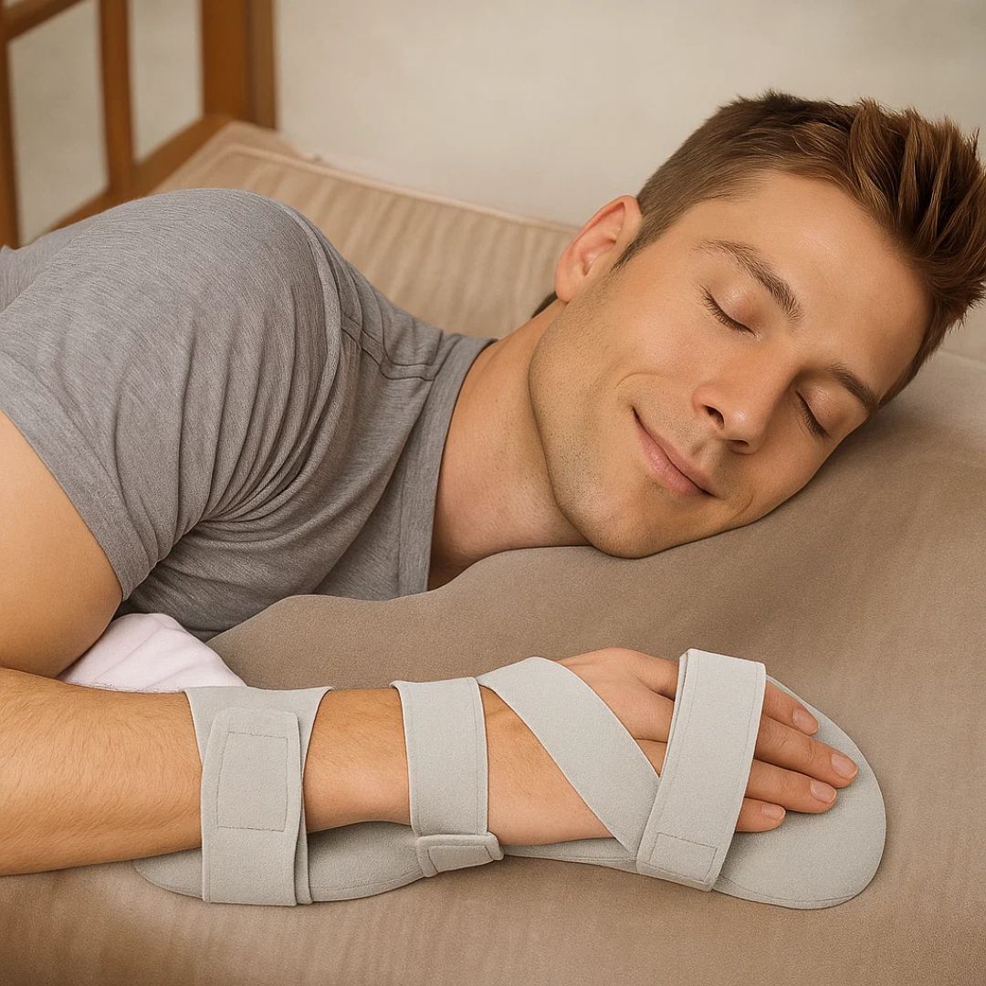HandRevive | Stroke Hand Support Brace – Adjustable – Breathable – Restores Mobility – Pain Relief & Comfort – Aids Daily Recovery