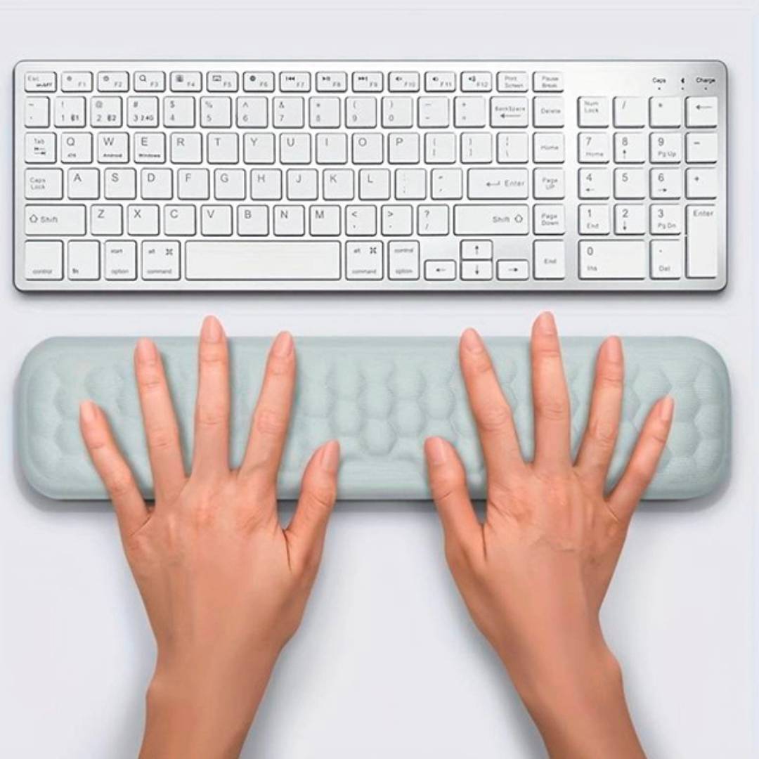 ErgoSupport Wrist Protection Rest Pad | for Mouse and Keyboard - Elevates Wrist - Reduces Strain Pain