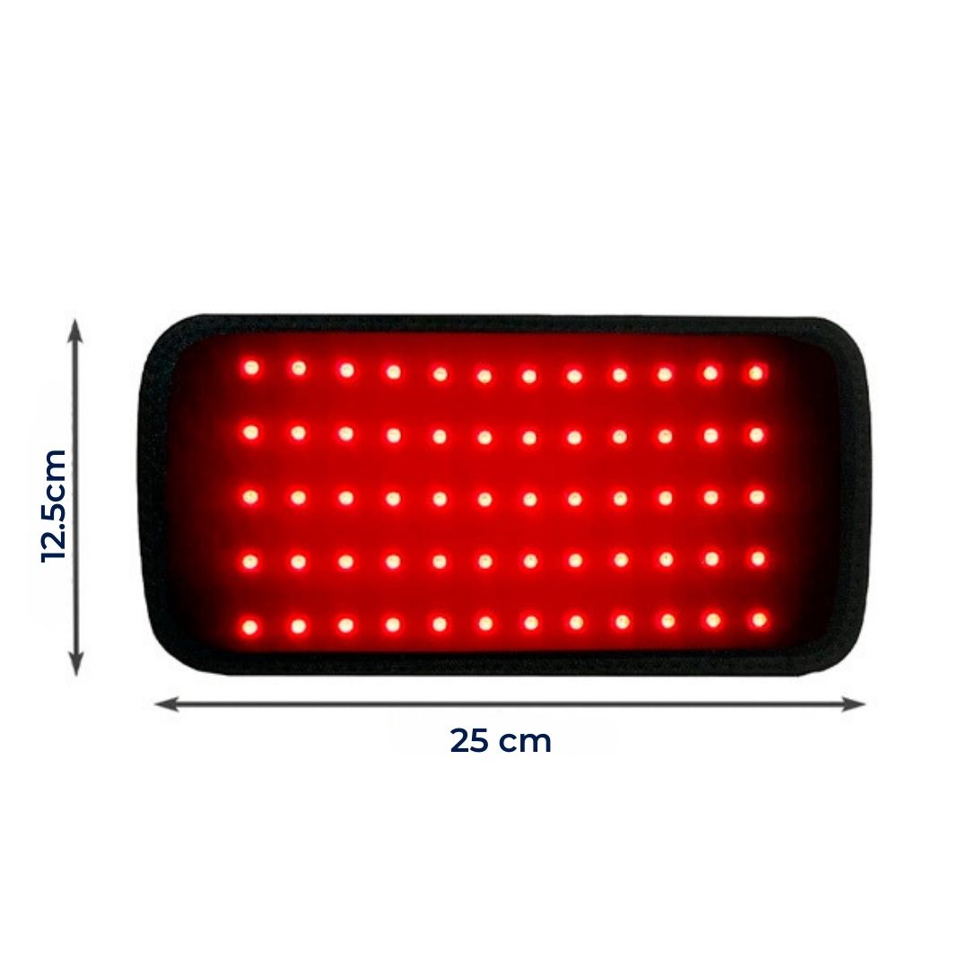 LumiRelief Red Light Therapy Belt | for Pain Relief - Inflammation Reduction - Muscle Recovery - Red Light for Skin Rejuvenation
