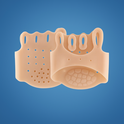 AlignStep | Toe Separator Metatarsal Pad – Pain Relief – Soft Silicone Cushioning – Improves Alignment – All Day Comfort