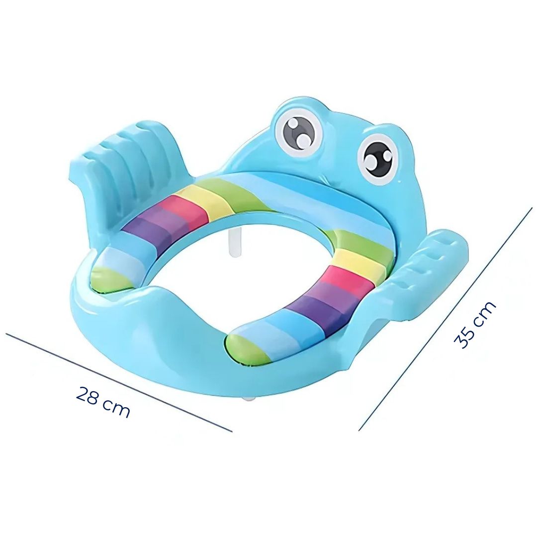 TrainEase | Portable Potty Seat – Secure Non‑Slip Design – Easy‑Clean Plastic – Compact Travel Solution for Potty Training Toddlers