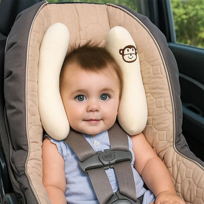 CuddleGuard | Baby Head Protection Pillow – Impact‑Absorbing Banana Cushion – Breathable – Stroller & Toddler Safety
