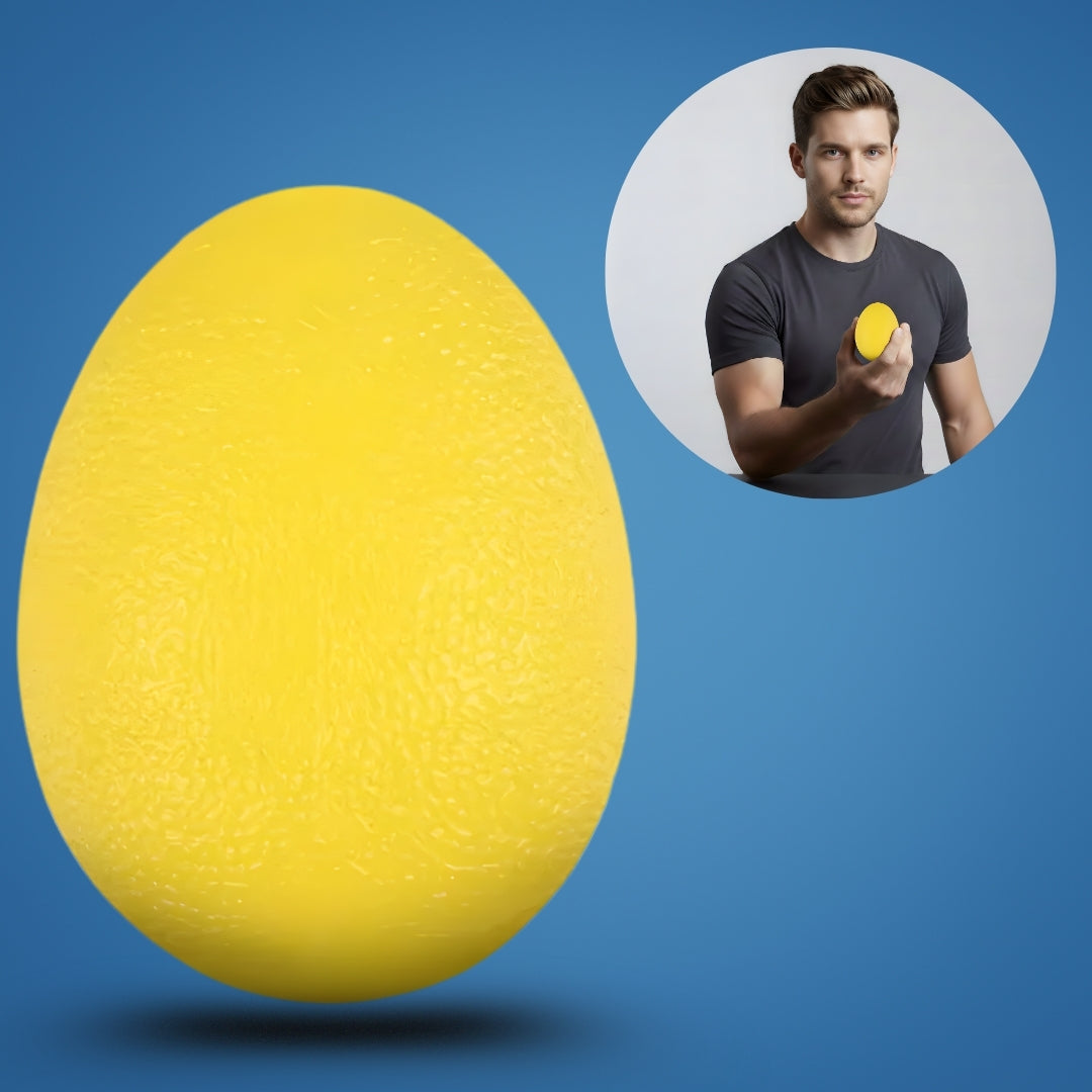 GripForce | Hand Strengthener Ball – Boosts Grip Strength – Soft Resistant Design – For Rehab & Pain Relief & Daily Use & Stress Relief Boost X