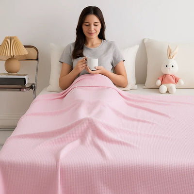 CoolBreeze | Cooling Blanket – Temperature Regulating – Breathable Bamboo Fibre – Cooler Nights – Relief From Night Sweats and Overheating
