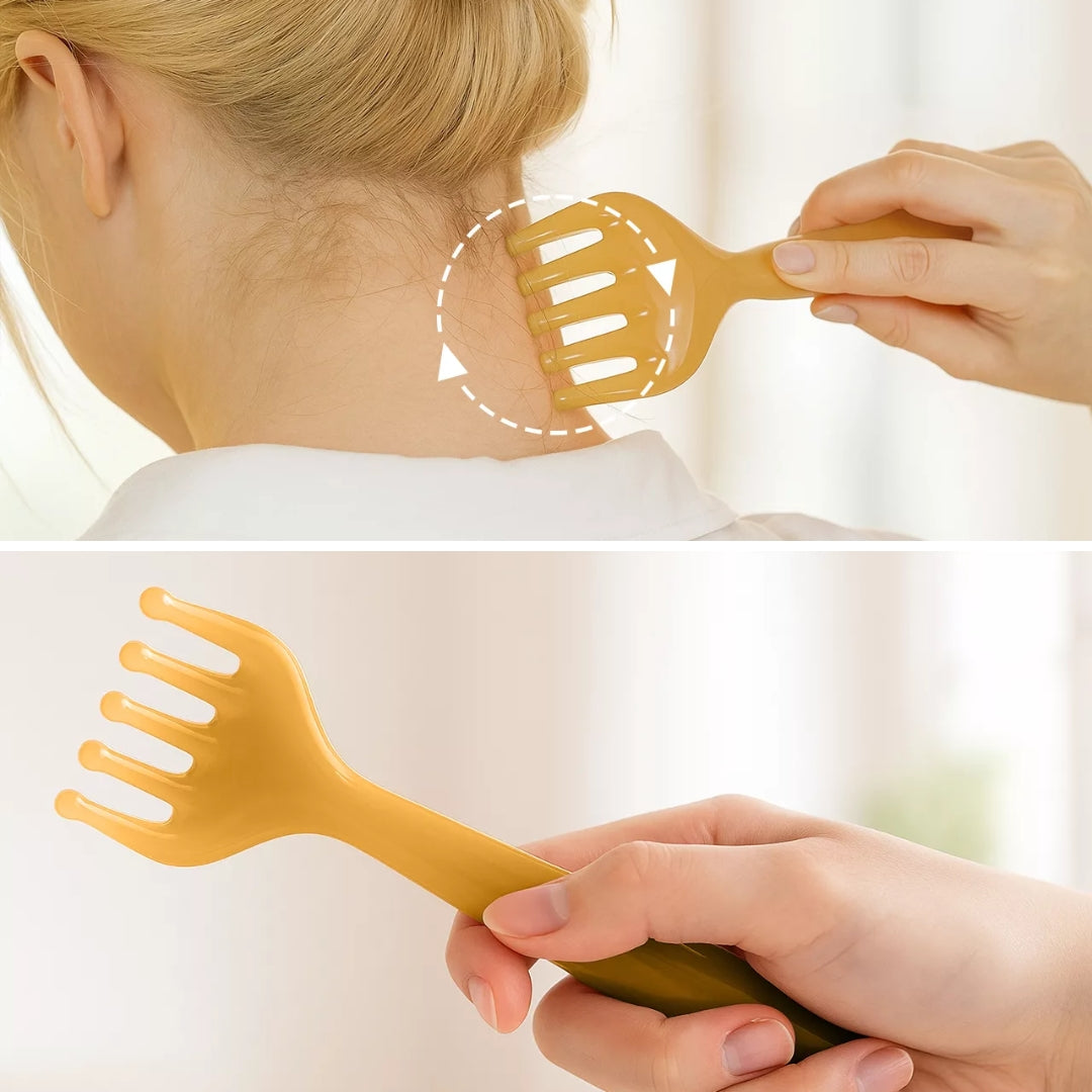 ScalpRevive | Scalp Massager Brush – Boost Hair Growth – Silicone Bristles – Tangle-Free Comfort – Improve Circulation – At-Home Care