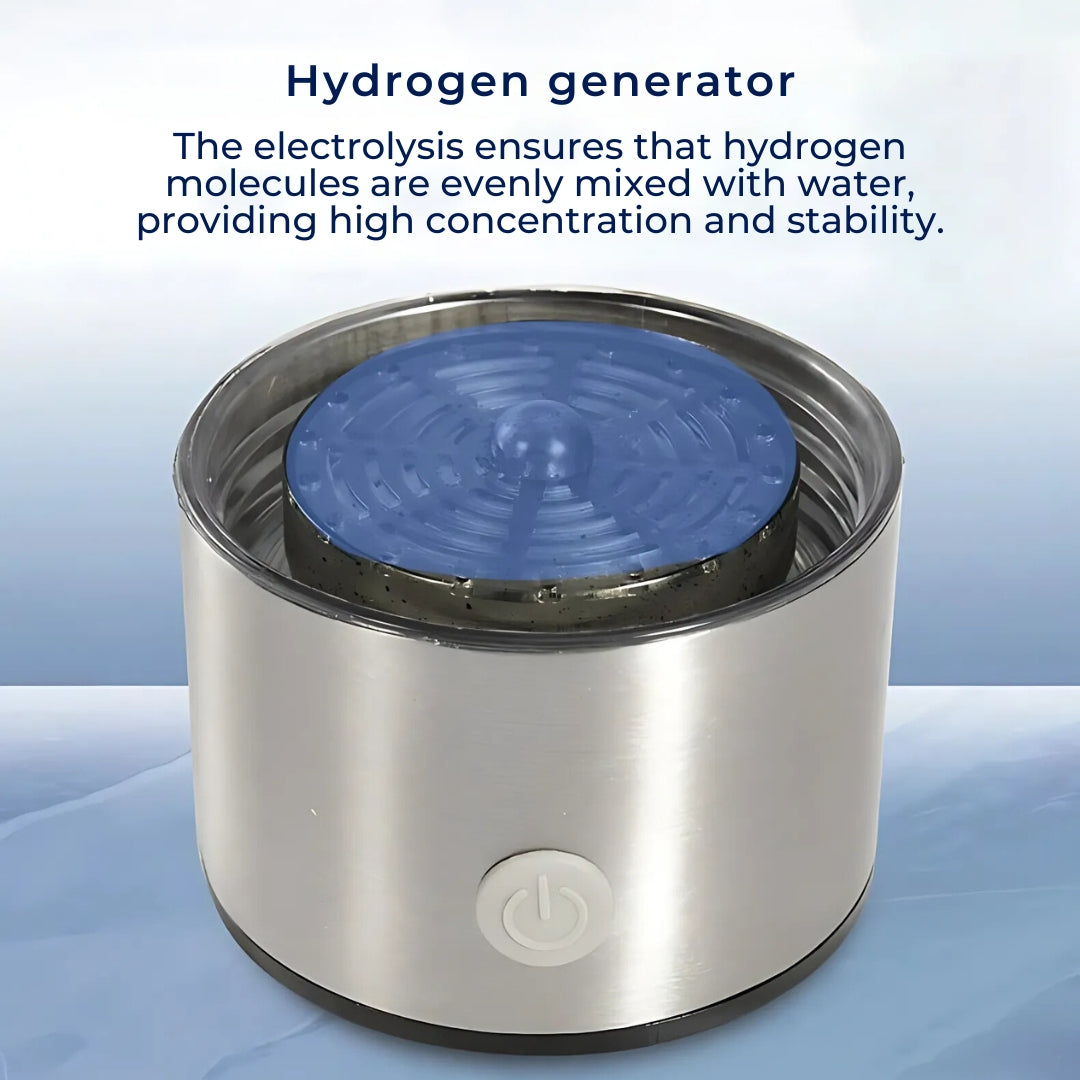 HydroPure | Portable Hydrogen Water Bottle - for Antioxidant Water – Supports Health and Performance