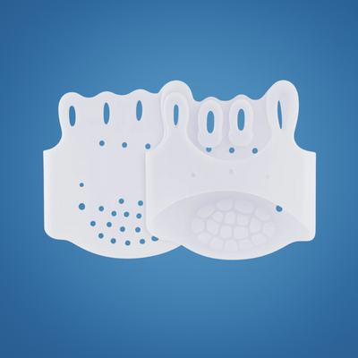 AlignStep | Toe Separator Metatarsal Pad – Pain Relief – Soft Silicone Cushioning – Improves Alignment – All Day Comfort